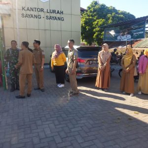 Penilaian KWT Sayang Sejati oleh dewan juri dari Kota Mataram